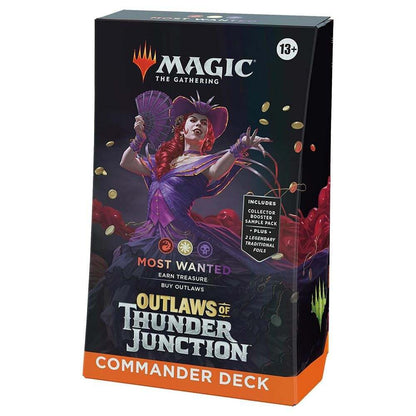 Magic the Gathering Outlaws of Thunder Junction Commander Decks Set of 4