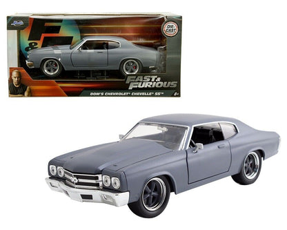 Fast and Furious Dom's Chevrolet Chevelle SS 1:24 Scale Diecast Model Car