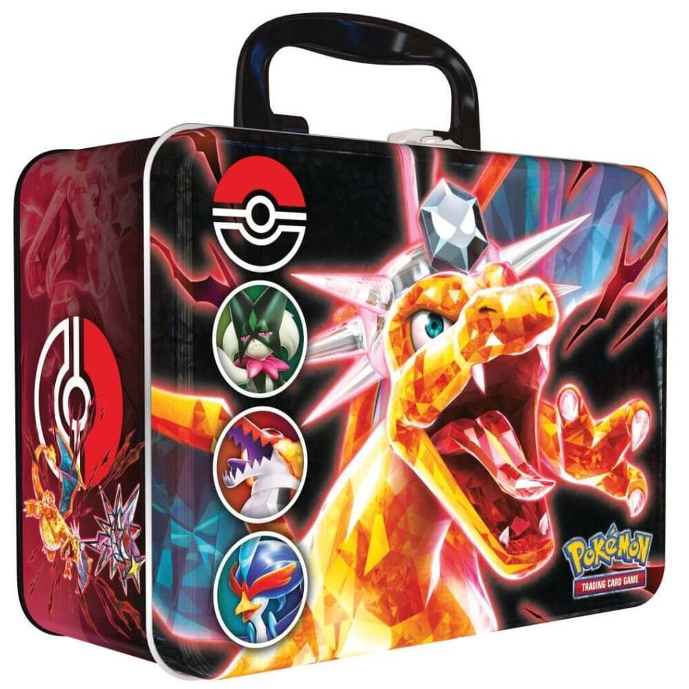 POKEMON TCG Charizard Collectors Chest 2023 Sealed with 6 Booster Packs