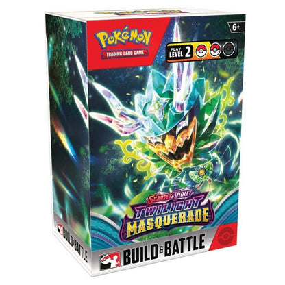 Pokemon TCG Scarlet and Violet Twilight Masquerade Build and Battle Box