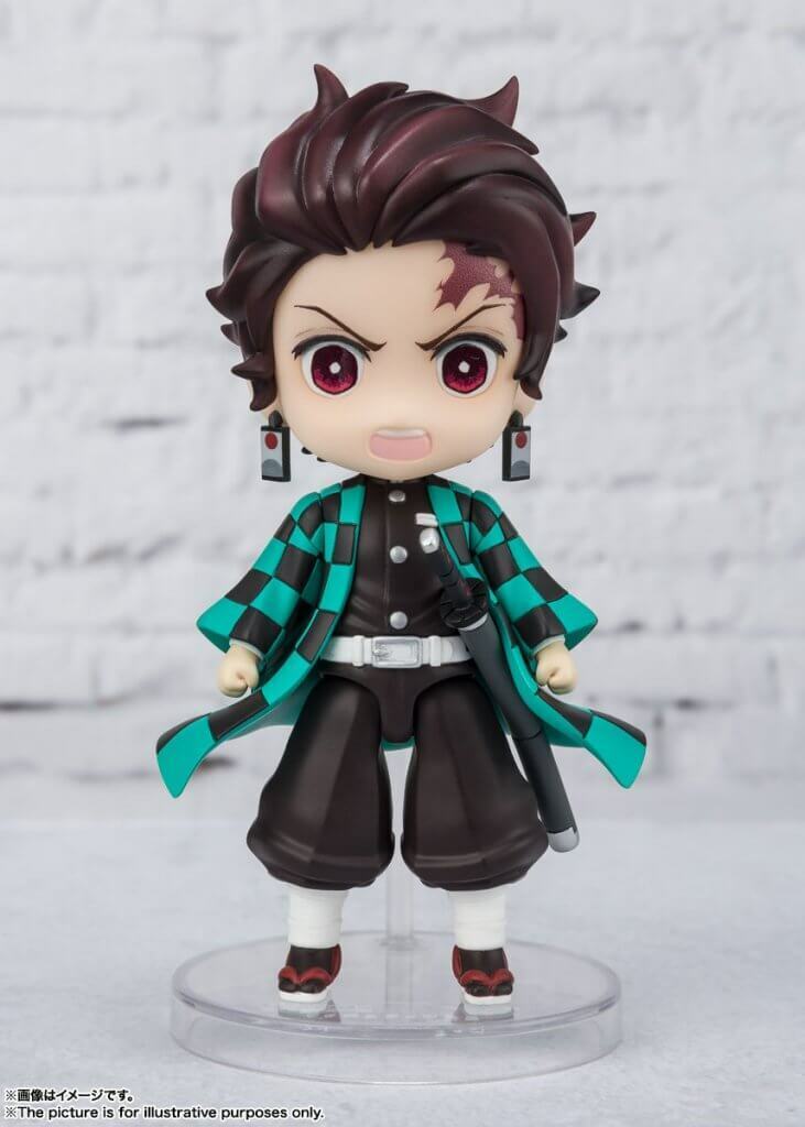 Figuarts Mini Demon Slayer Kimetsu no Yaiba TANJIRO KAMADO Water Breathing Action Figure