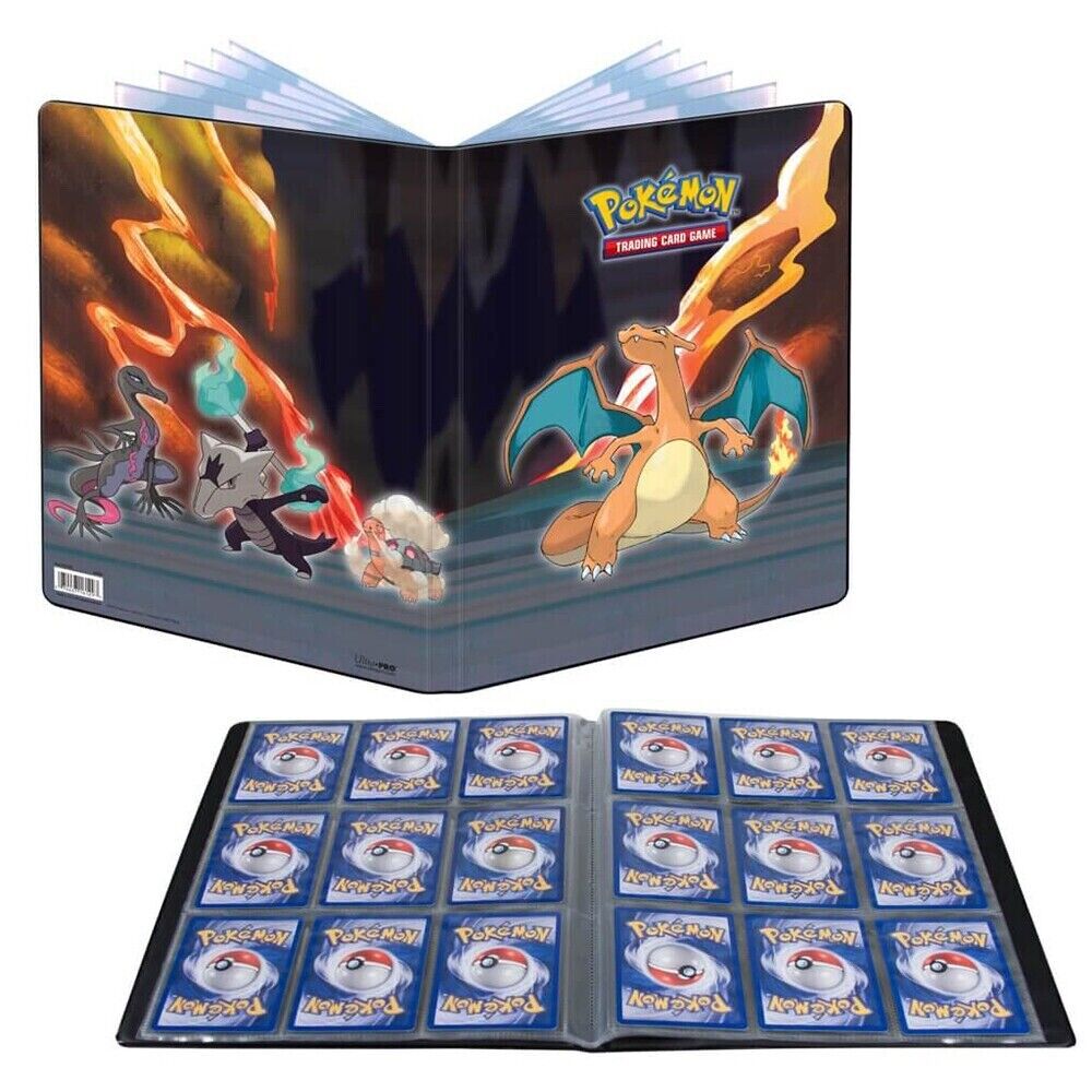 Ultra Pro Pokemon Scorching Summit Charizard 9 Pocket Card Album