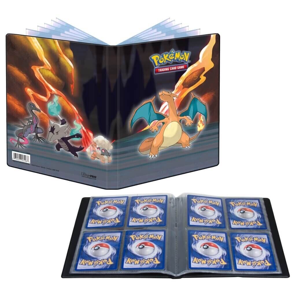 Ultra Pro Pokemon TCG Scorching Summit Charizard Portfolio 4 Pocket Album