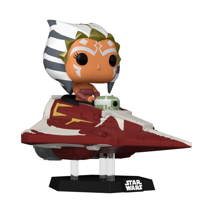 Star Wars The Clone Wars Ahsoka in Delta 7B US Exclusive Pop! Ride Figure