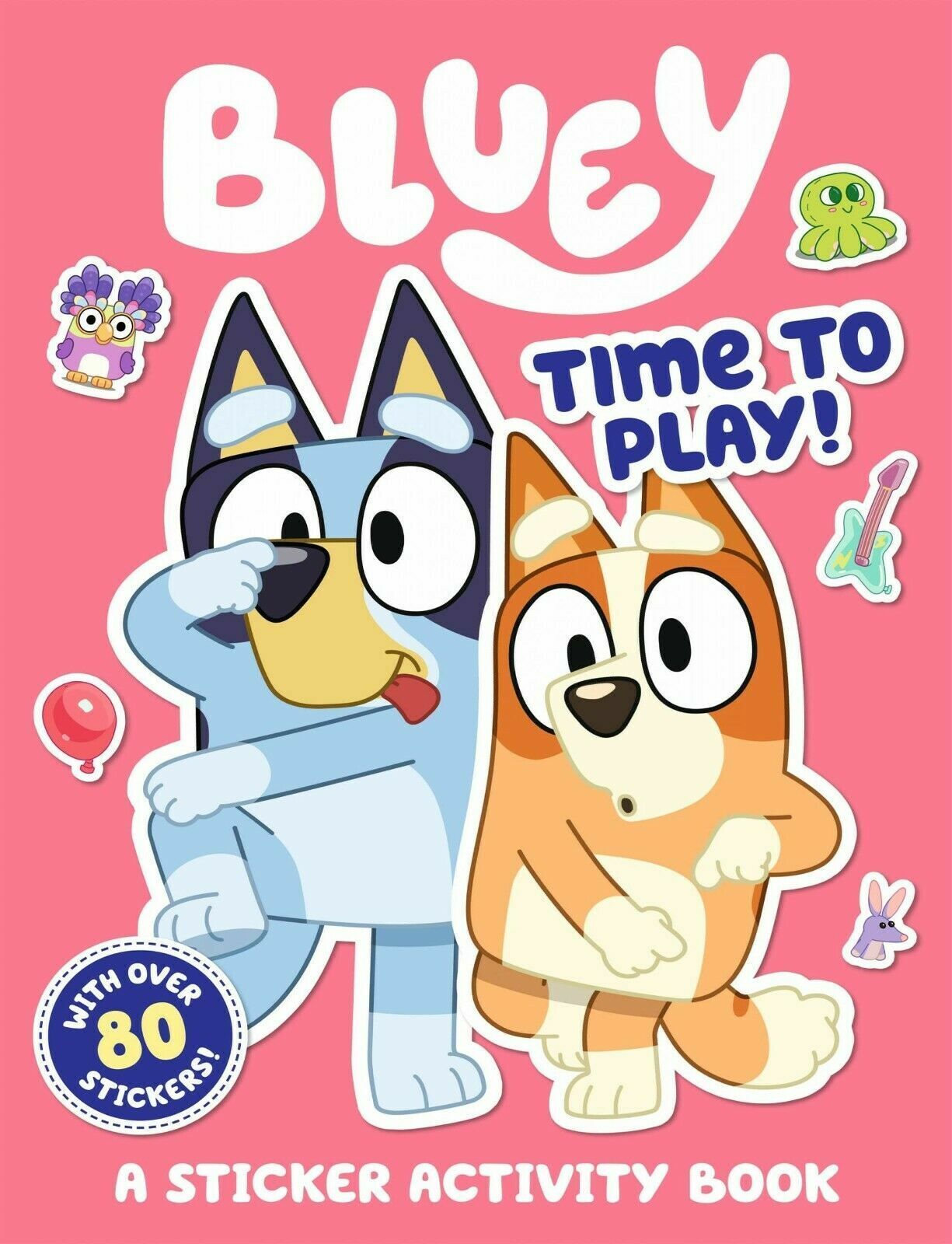 Bluey Time to Play Sticker Activity Book Paperback