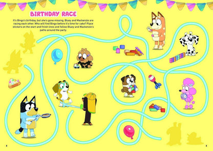 Bluey and Friends A Sticker Activity Book