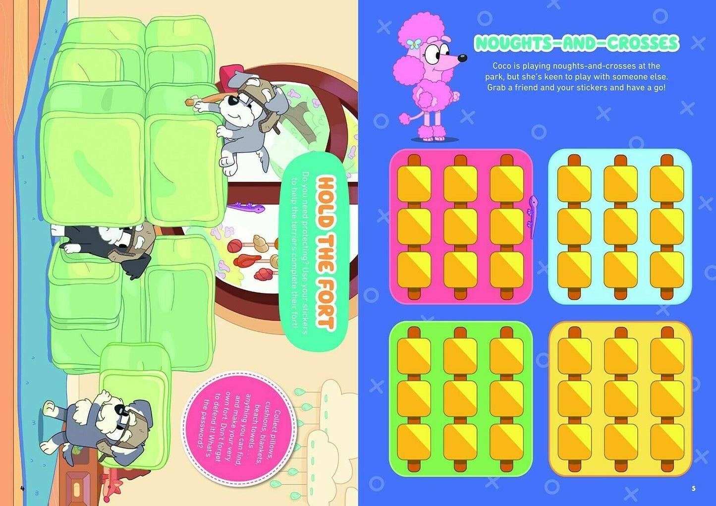 Bluey and Friends A Sticker Activity Book