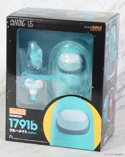 Good Smile Company Nendoroid Among Us Crewmate Action Figure (Cyan)