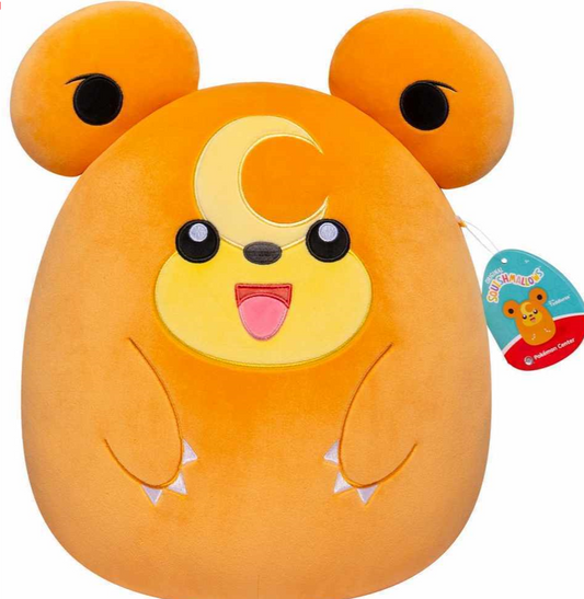 Squishmallows Pokemon 10 inch Teddiursa Plush