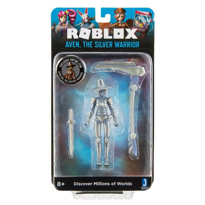 Roblox Aven The Silver Warrior Imagination Figure Pack