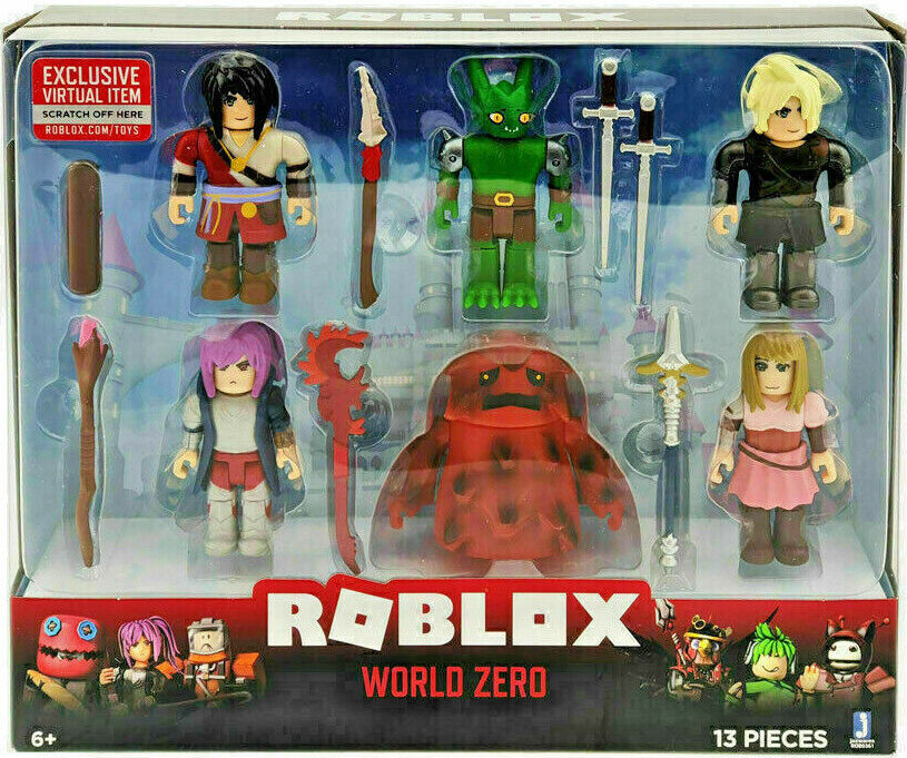 Roblox World Zero Multipack 6 Figure Set Box