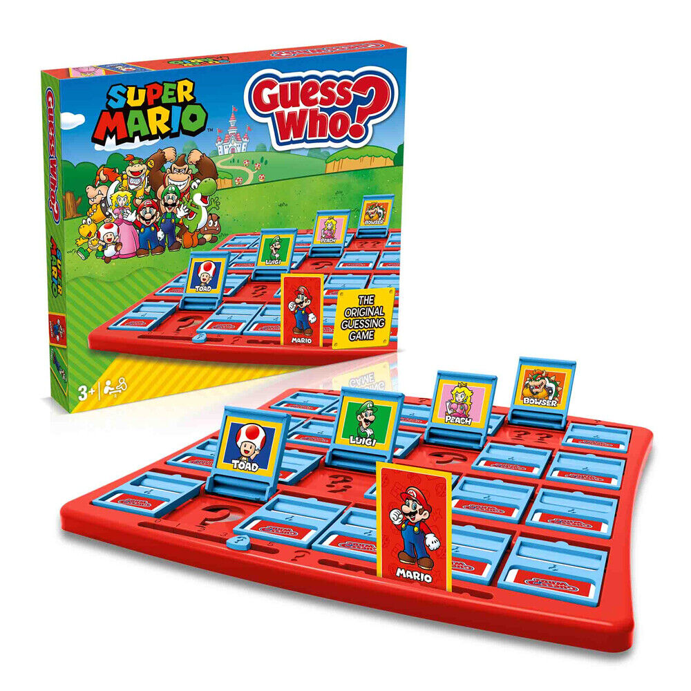 Super Mario Edition Guess Who Board Game