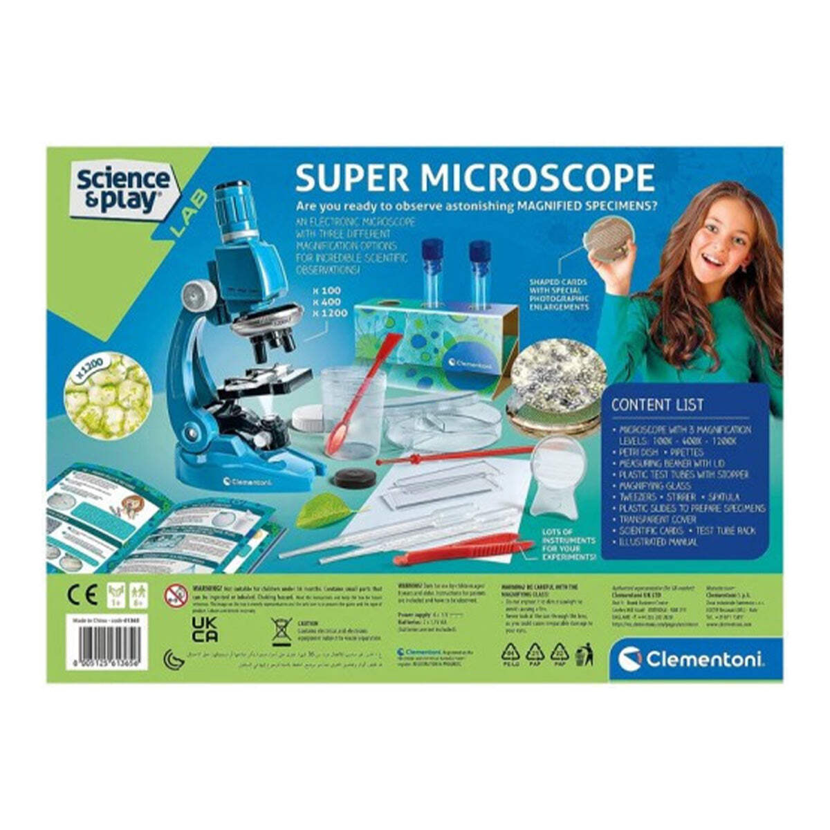 Clementoni Science and Play Super Microscope