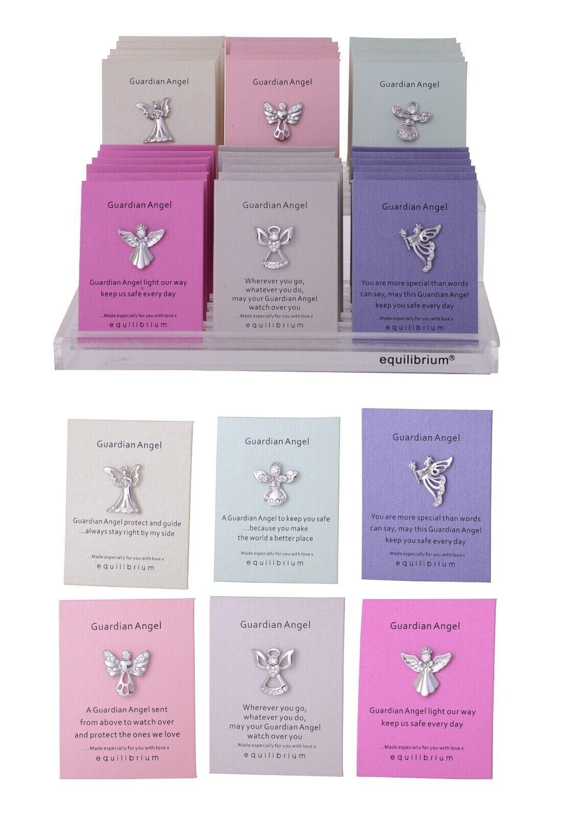 Equilibrium Guardian Angel Keepsake Pin Assortment to choose