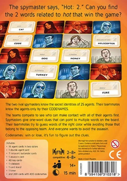 CODENAMES Card games