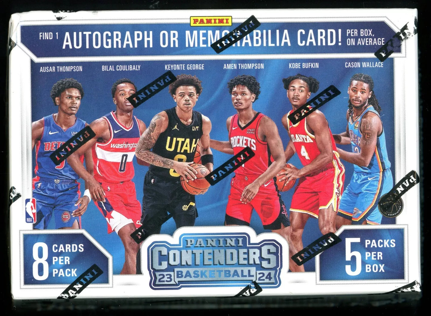 2023-24 Panini Contenders Basketball Factory Sealed 5 Pack Blaster Box NEW