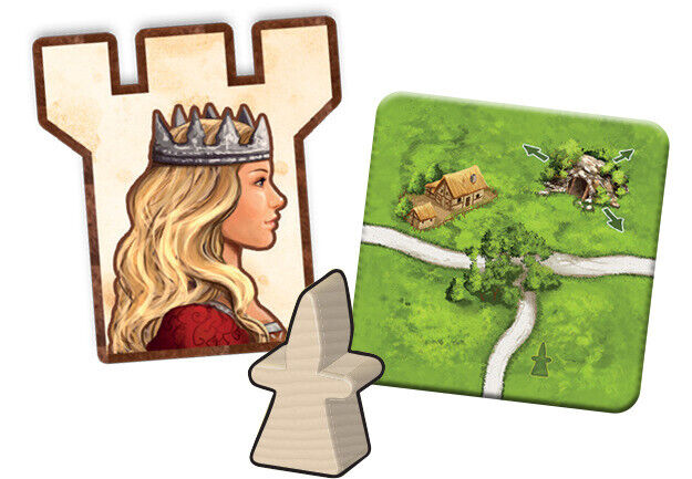 Carcassonne Board Game Expansion 3 The Princess & the Dragon