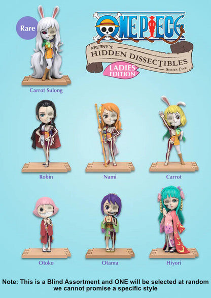 Mighty Jaxx Freeny's Hidden Dissectibles One Piece Ladies Edition Blind Box