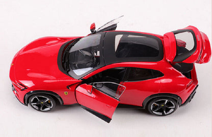 Bburago 1:24 2022 Ferrari Purosangue 4-Door V12 Diecast Model Car