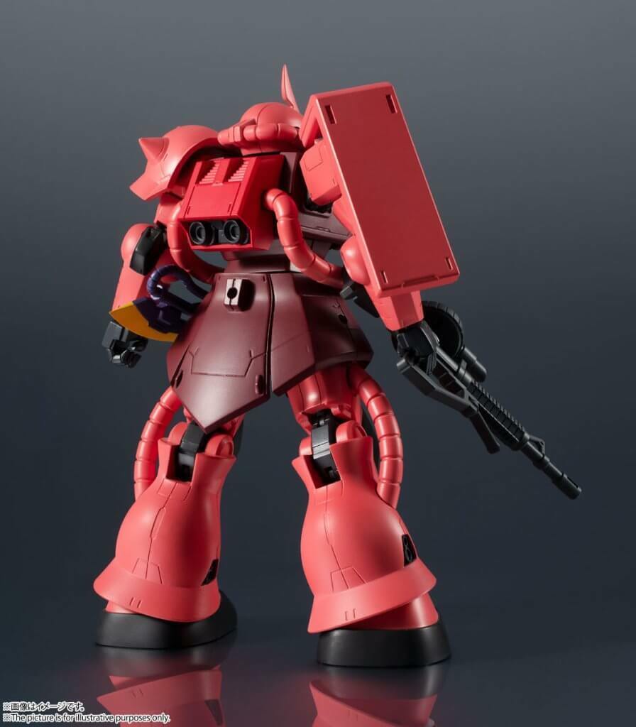 GUNDAM UNIVERSE Gundam MS-06S Char's Zaku II Bandai Action Figure