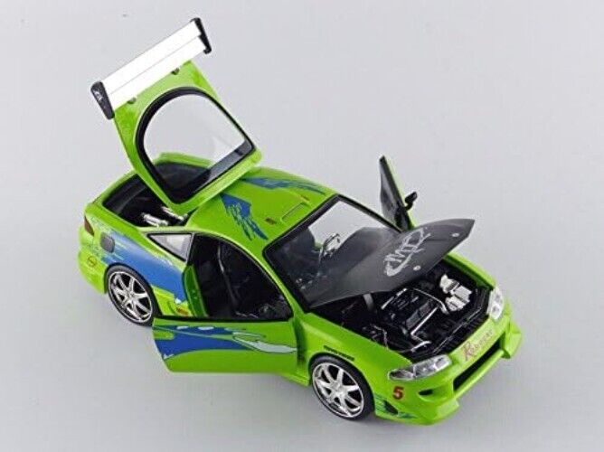 Fast and Furious Mitsubishi Eclipse 1:24 Scale Hollywood Ride Diecast Model Car