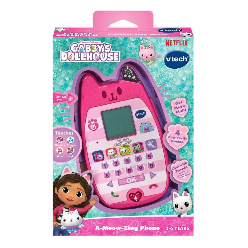 VTech Gabby's Dollhouse A-Meow-Zing Phone