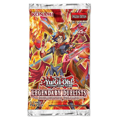 YU-GI-OH TCG Legendary Duelist Soulburning Volcano 1st Editon Sealed Box