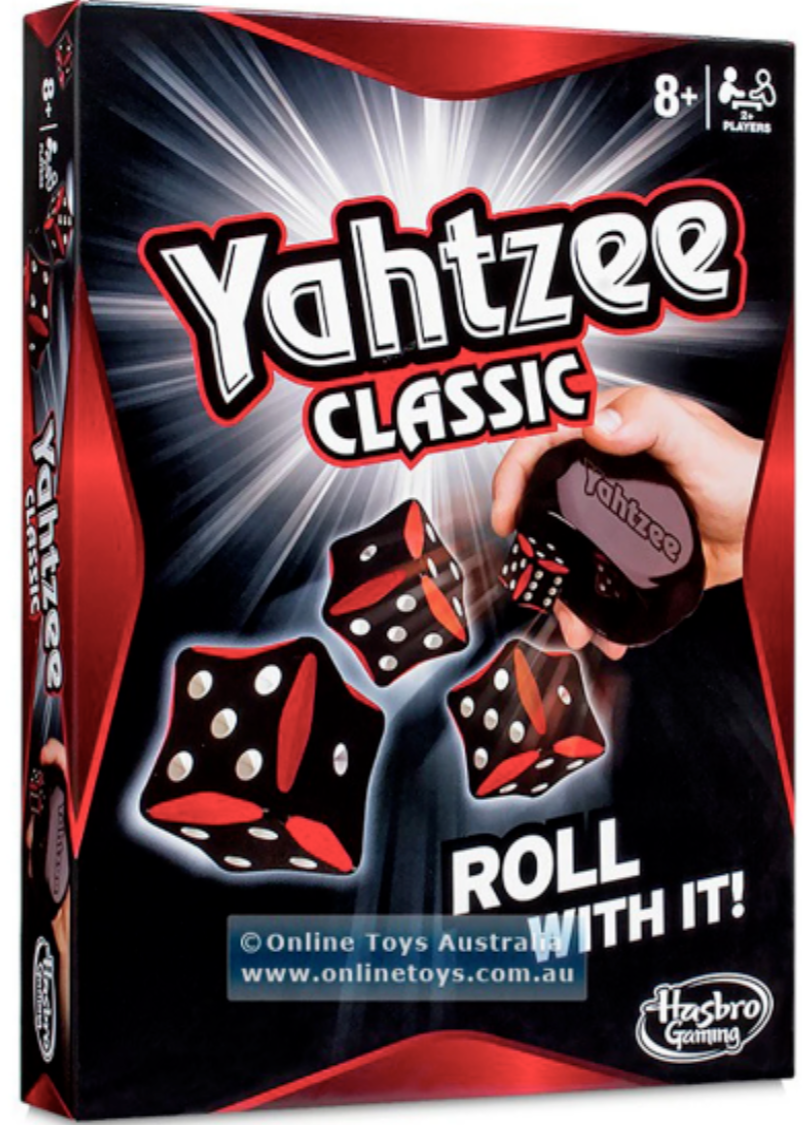 Yahtzee Classic Board Game By Hasbro