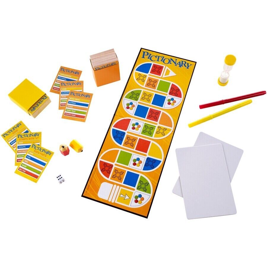 Pictionary Board Game By Mattel