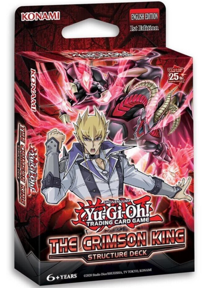 YU-GI-OH! TCG Jack Atlas The Crimson King Structure Deck