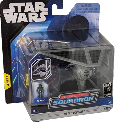 Star Wars Micro Galaxy Squadron The Interceptor Series 4 Vehicle and Figures