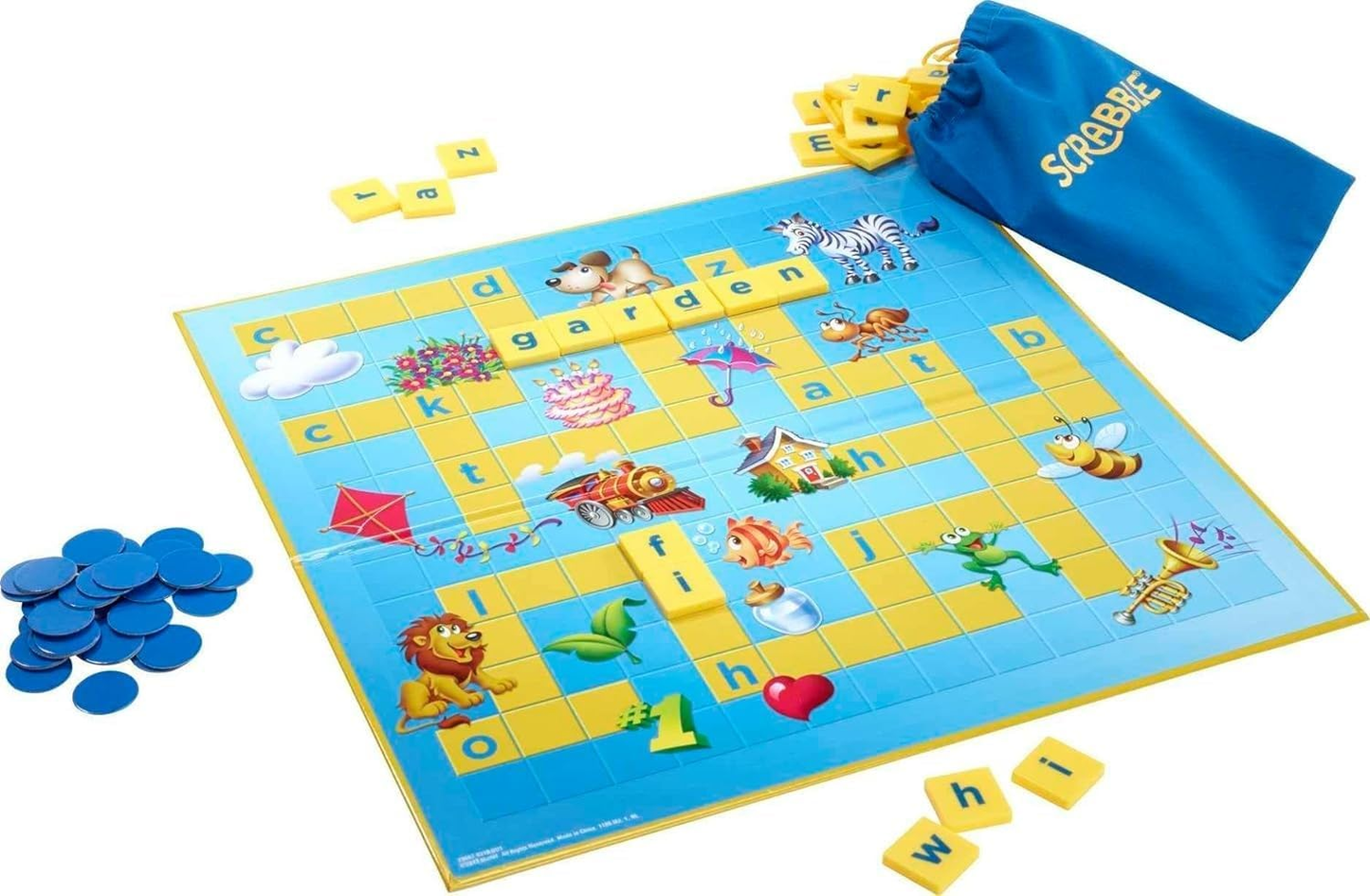 Scrabble Junior Kids Crossword Board Game