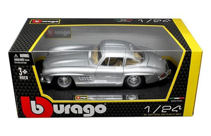 Bburago 1:24 1954 Mercedes-Benz 300SL Gullwing Diecast Model Car