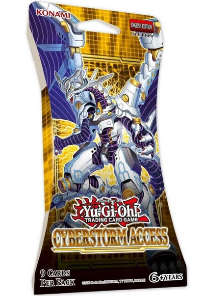 YU-GI-OH! TCG Cyberstorm Access 9 x Card Blister Pack YUGIOH