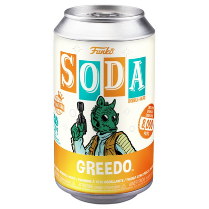 Star Wars Greedo Vinyl SODA Figure in Collector Can FUNKO