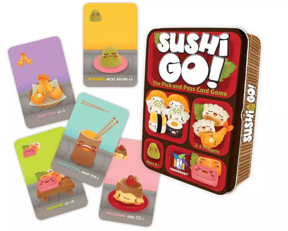 NEW Sushi Go! Card Game In Tin