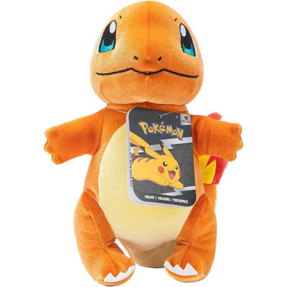 Official Pokemon Select Velvet Plush 8 Inch Charmander