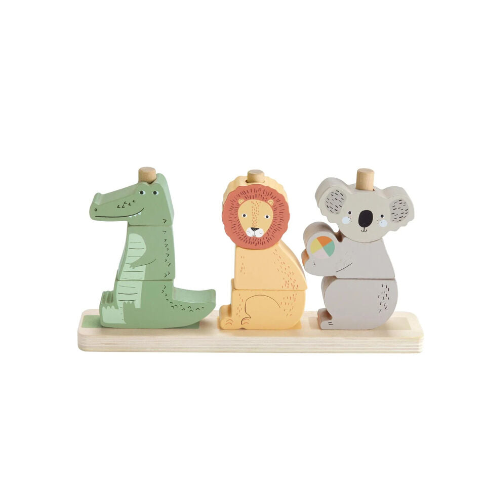 Fisher-Price Wooden Stack & Sort Animals