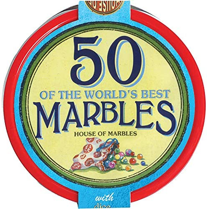 Tub of 50 World's Best Marbles