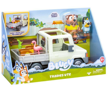 Bluey Series 10 Tradies Ute Vehicle and Figures