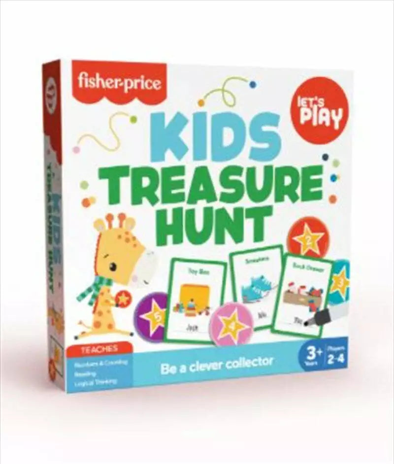 Fisher Price Kids Treasure Hunt Educational Board Game