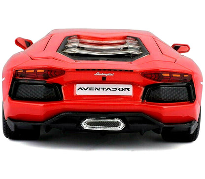 Lamborghini Aventador LP700-4 Orange 1:24 Diecast Model Car By Maisto