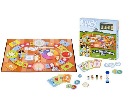 Bluey Scavenger Hunt Board Game