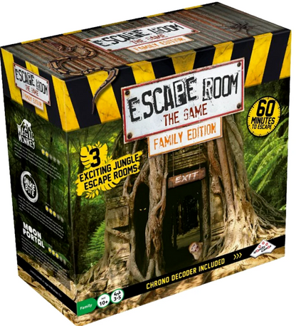 Escape Room Family Edition Jungle Board Game