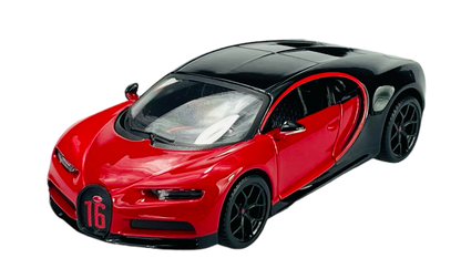 Bburago Bugatti Chiron Sport Red 1:32 Scale Diecast Model Car