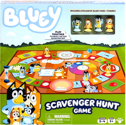 Bluey Scavenger Hunt Board Game