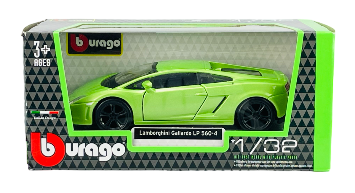 Bburago Lamborghini Huracan Coupe Green 1:32 Diecast Model Car