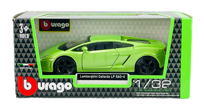 Bburago Lamborghini Huracan Coupe Green 1:32 Diecast Model Car