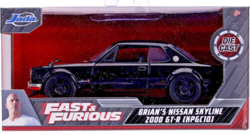 Fast & Furious Brian’s 1971 Nissan Skyline 2000 GT-R 1:32 Diecast Model Car