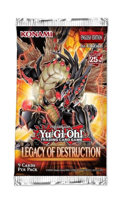 YU-GI-OH! TCG Legacy Of Destruction Factory Sealed Booster